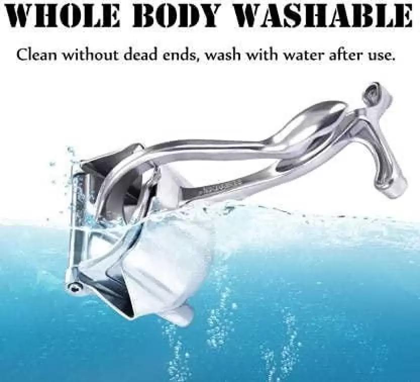 Hand Press Juicer for Fruits & Vegetables | Heavy Duty Manual Juice Extractor | Kitchen Essentials