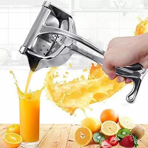 Hand Press Juicer for Fruits & Vegetables | Heavy Duty Manual Juice Extractor | Kitchen Essentials