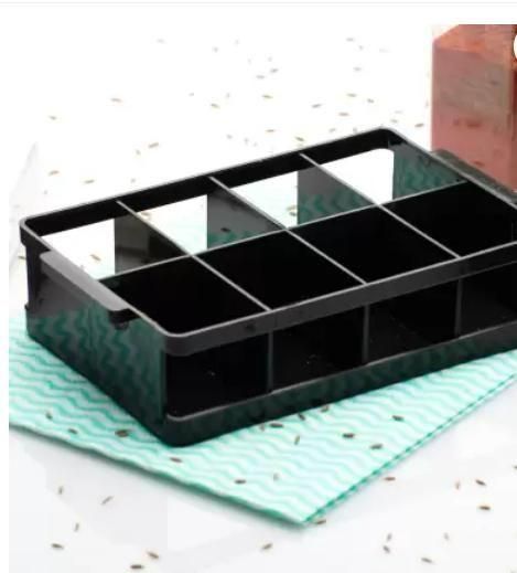 Compact 6-in-1 Spice Storage Container Set with Rotating Stand