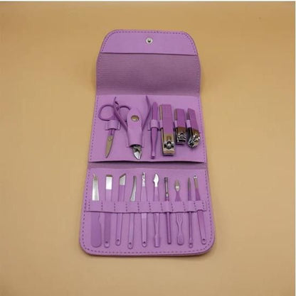 WOMEN’S TRAVEL MANI‑PEDI NAIL KIT – 10‑IN‑1 | LoopCarts
