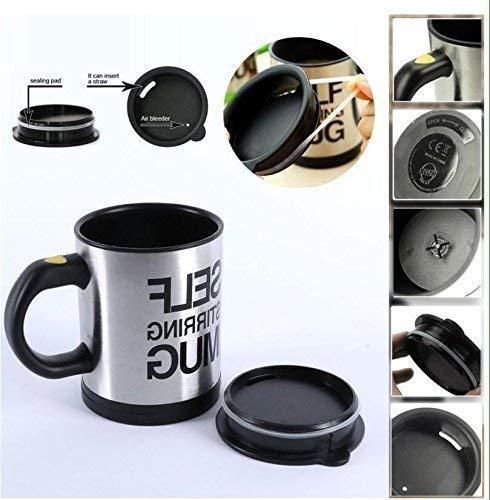 Self Stirring Coffee Mug – Automatic Mixing Travel Cup
