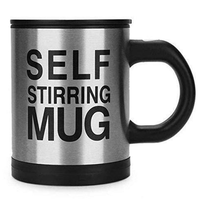 Self Stirring Coffee Mug – Automatic Mixing Travel Cup