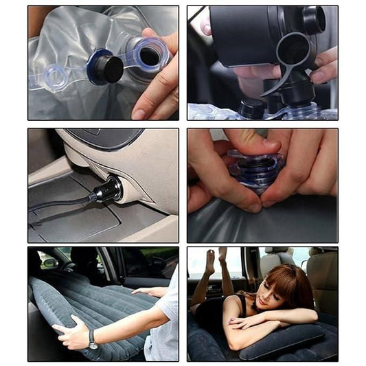 INFLATABLE CAR TRAVEL MATTRESS + 2 PILLOWS | LoopCarts