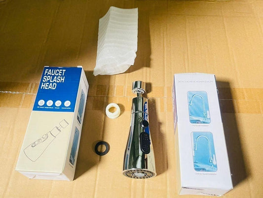 3 Modes Kitchen Sink Faucet – Rotatable Splash-Proof Tap